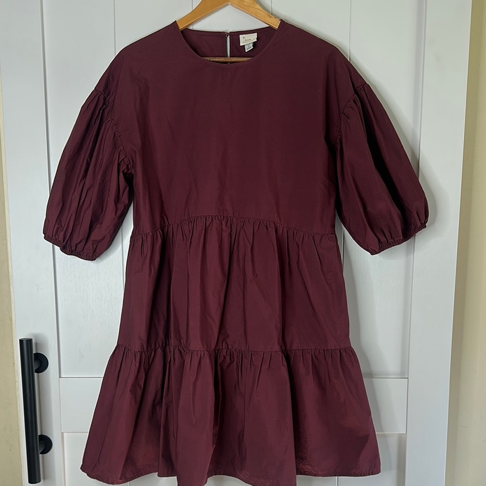 A New Day Women’s Dress in Deep Burgundy Size Small